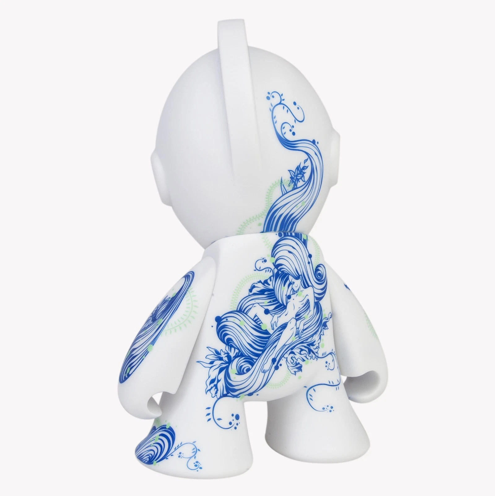 Rear view of the Floral Pleasure Bot figure