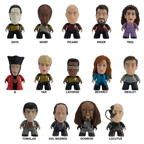 Star Trek The Next Generation Make It So Collection figure lineup